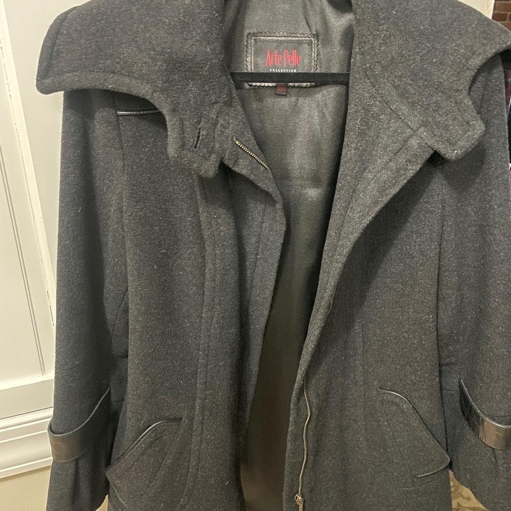 Arte Pelle Peacoat MADE IN CANADA Size L